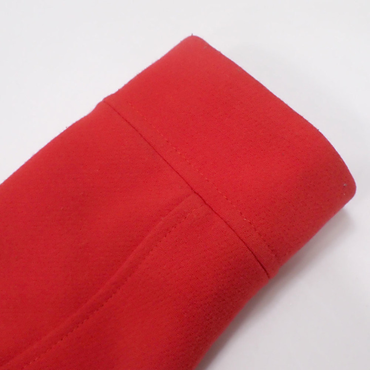 中古 グッチ コート レディース 長袖 ミディ丈 ポリエステル他 レッド 赤 サイズ12 レオパード ヒョウ柄 ファー付き 古着 アパレル アウター 中古】 グッチ コート レディース 長袖 ミディ丈 ポリエステル他