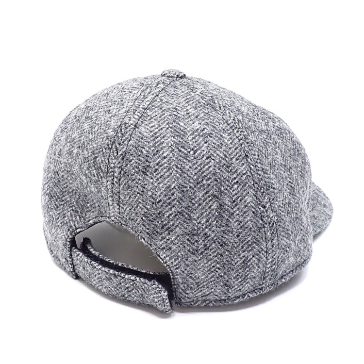 ミュウミュウ 5HC179 ロゴ キャップ S57cm グレー 中古】 ミュウミュウ ロゴ キャップ 帽子 レディース ウール他 グレー