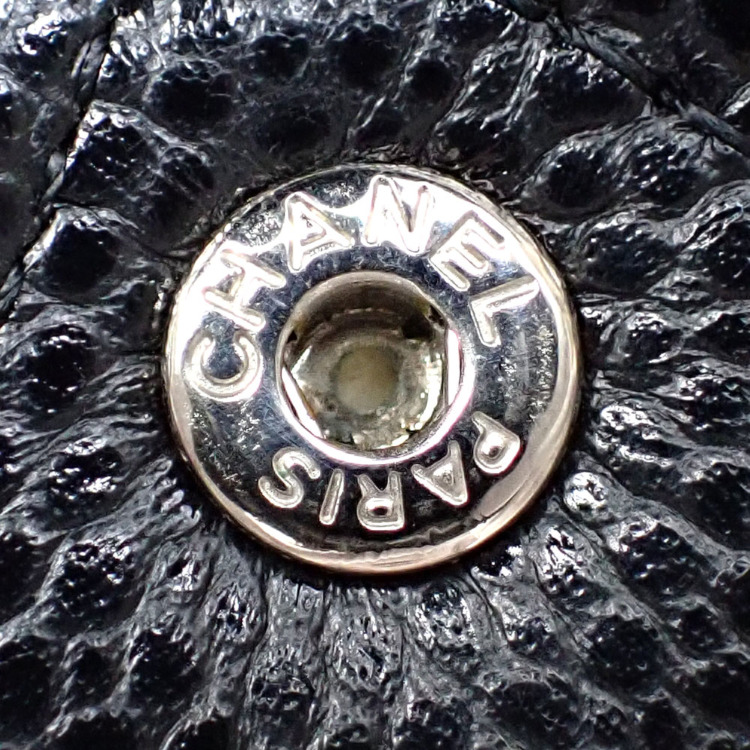 中古】 シャネル 二つ折り 長財布 マトラッセ ロングウォレット