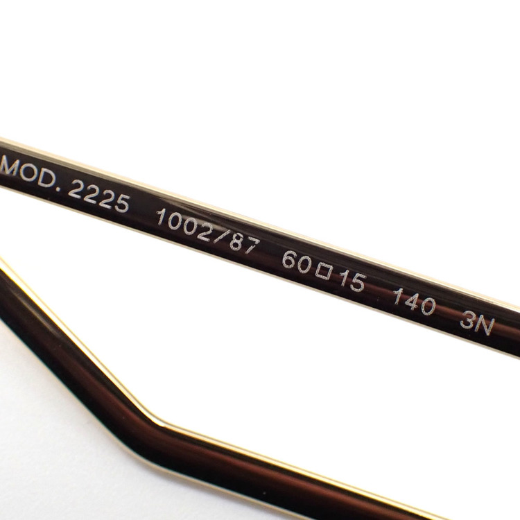 中古 ヴェルサーチ サングラス ゴールド ブラック メタル プラスチック 0ve-2225-100287 レディース メンズ アイウェア 眼鏡 中古】 ヴェルサーチ サングラス ゴールド ブラック メタル