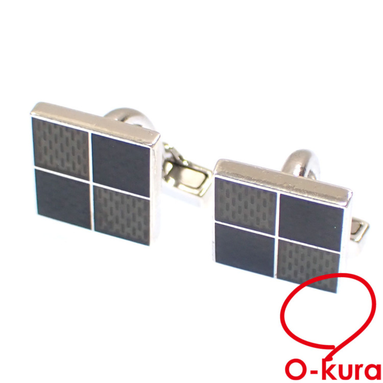 ルイヴィトン M65054 カフス ダミエ ブトン ドゥ マンシェット