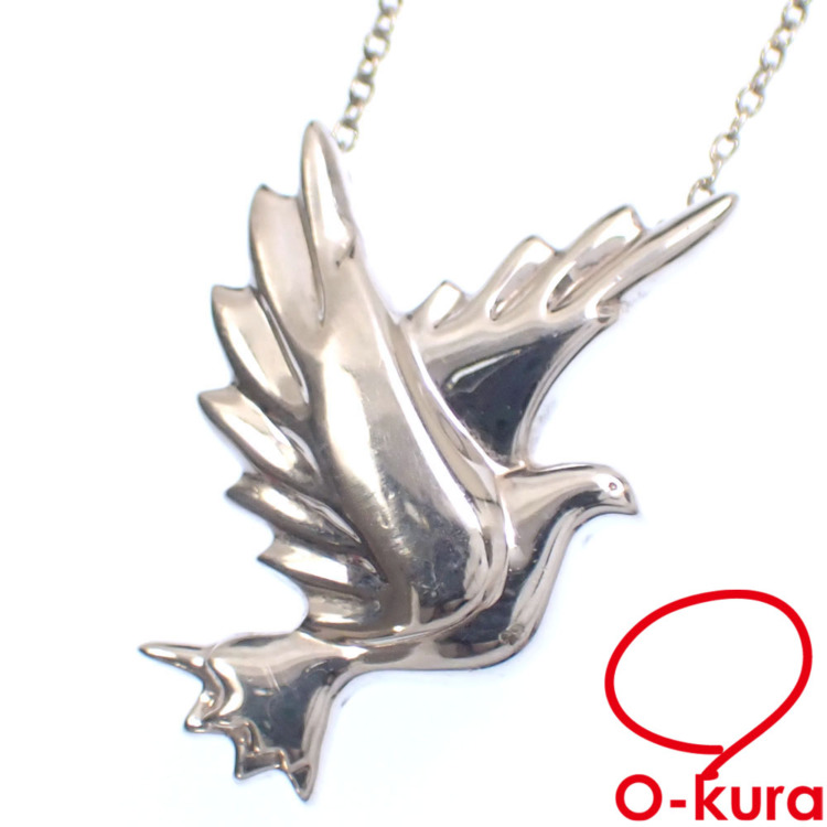 中古】 ティファニー バードモチーフ ネックレス レディース SV925 4.6