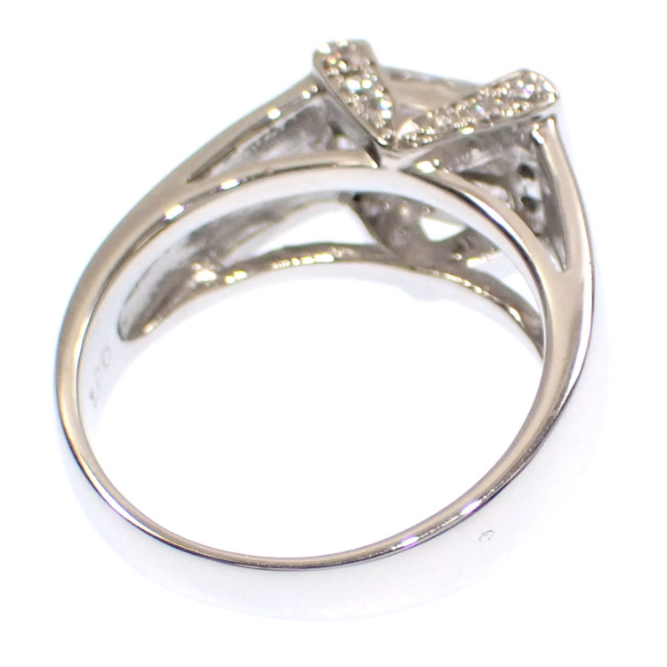 中古】ダイヤモンド リング レディース Pt900 10号 1.00ct 8.6g