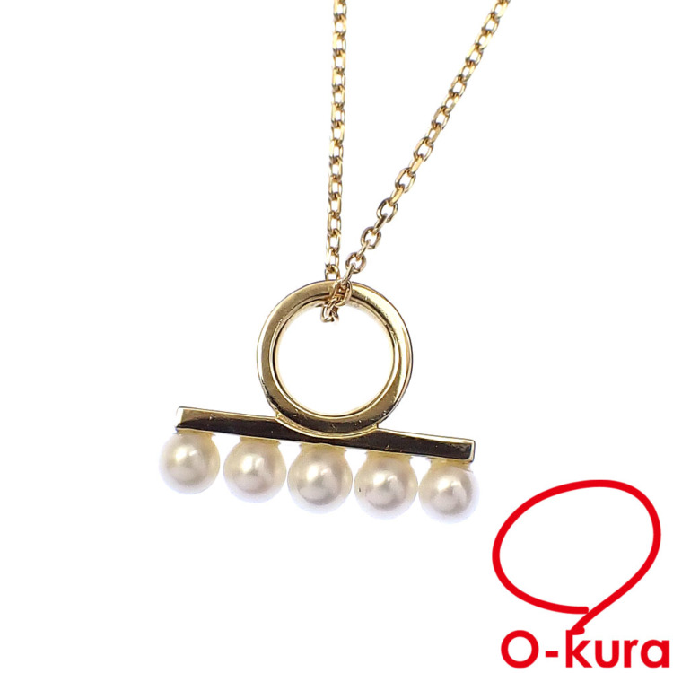 C*L様 タサキ　バランスチャーム　ネックレス　ペンダント　18k 中古】 タサキ ネックレス バランス チャーム ペンダント レディース
