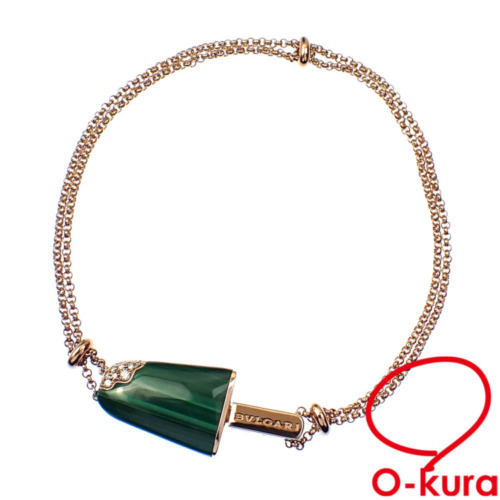中古】 ブルガリ ジェラーティ ブレスレット レディース K18PG 5.5g