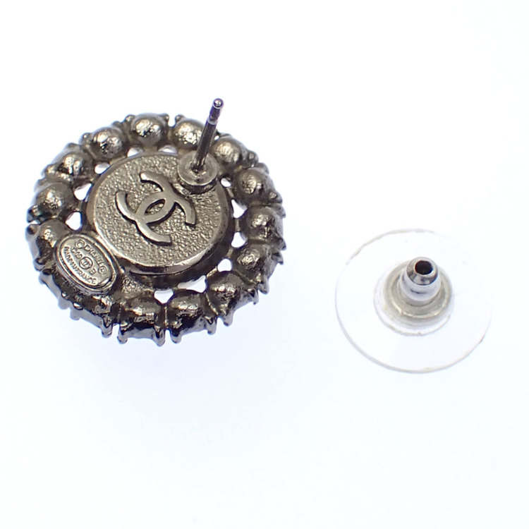 中古】 シャネル ココマーク ピアス 片耳のみ レディース メタル