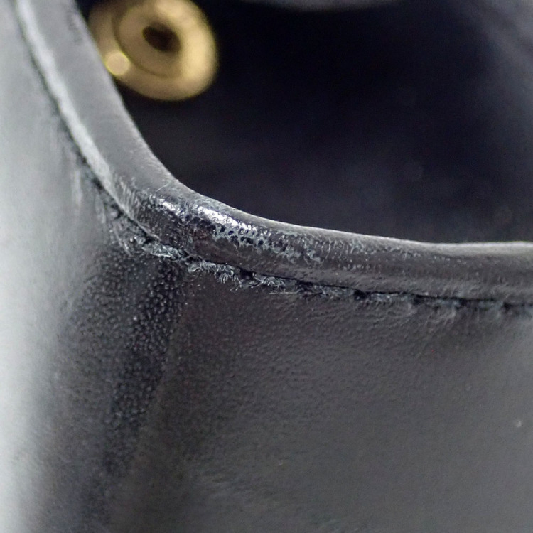 中古】 サルヴァトーレフェラガモ キーリング付き ポーチ ヴァラ