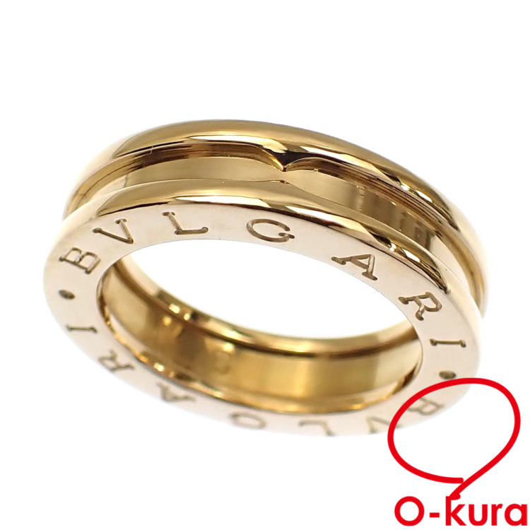 中古】 ブルガリ ビー・ゼロワン リング レディース K18YG 9号 #49 7.1