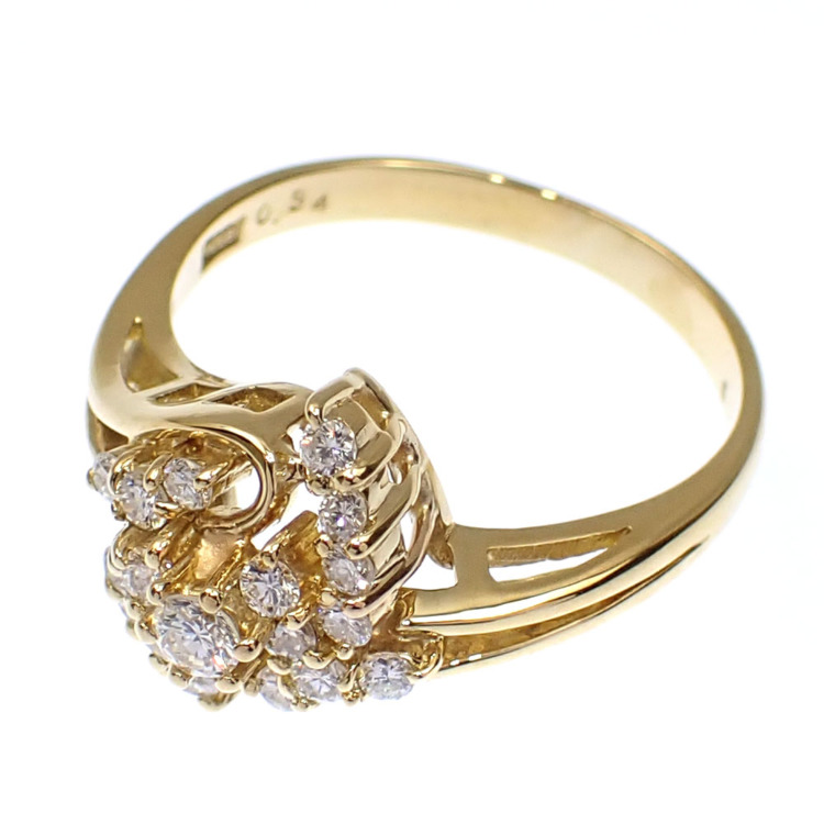 k18ダイヤリング12号 K18ダイヤモンドリング｜リング｜アガット 公式オンラインストア