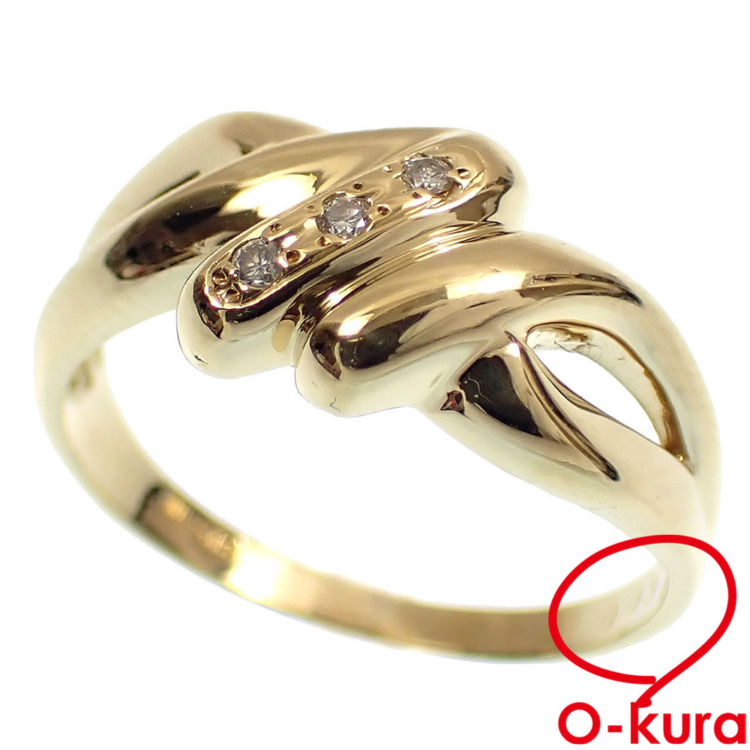 K18 リングユーズド品（中古） 9号 楽天市場】k18 シンプル 指輪 中古 9号の通販