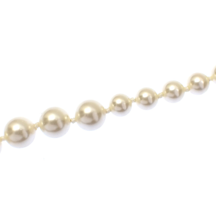 中古】 シャネル フェイクパール ネックレス レディース ライン