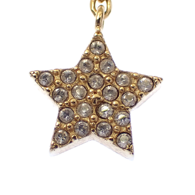 中古】 クリスチャンディオール CDロゴ ピアス レディース GP ライン