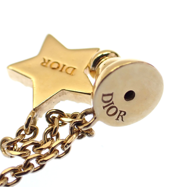 中古】 クリスチャンディオール CDロゴ ピアス レディース GP ライン