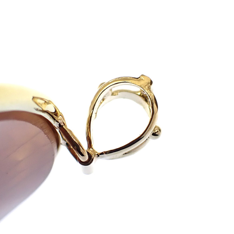 中古】 カメオ ペンダントトップ レディース K18YG 20.2g 750 18金