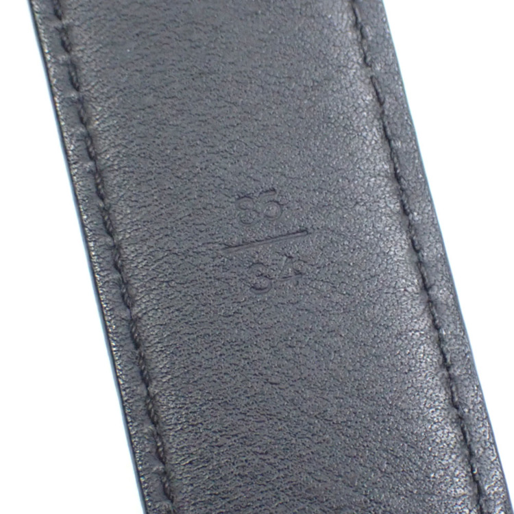 中古】 ルイ・ヴィトン ベルト サンチュール・フォース メンズ サイズ