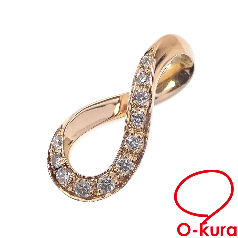 【中古】 セリーヌ ダイヤモンド ペンダントトップ レディース K18YG 1.7g 18金 750 イエローゴールド ペンダントヘッド