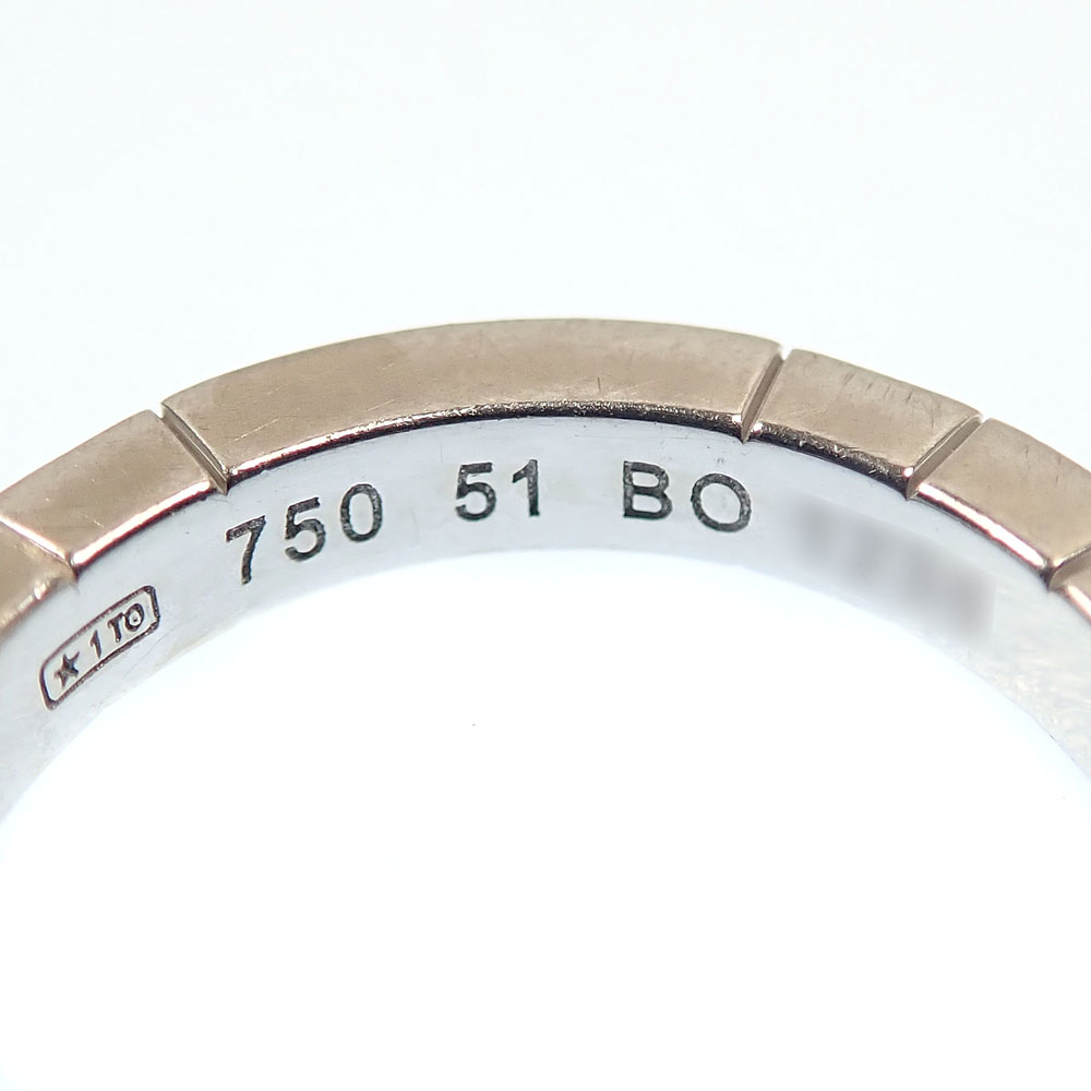 中古】 カルティエ ラニエール リング レディース K18WG 11号 #51 5.9g