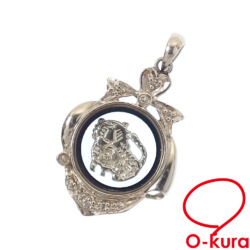 【中古】 ダイヤモンド ペンダントトップ レディース Pt900 5.3g プラチナ ペンダントヘッド