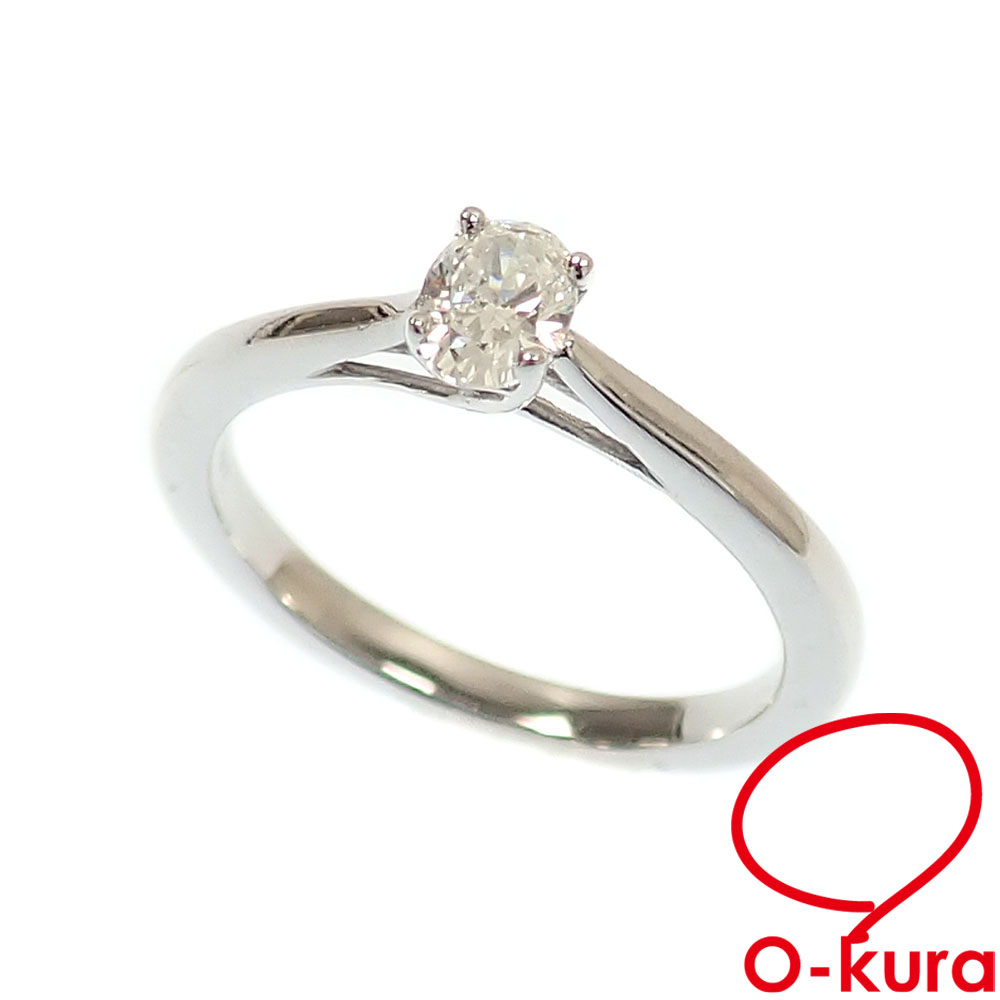 【中古】 ダイヤモンド リング レディース K18WG 6.5号 0.230ct 2.0g 18金 ホワイトゴールド 750 指輪
