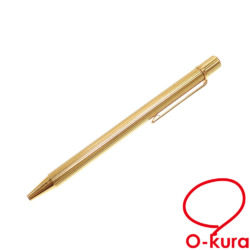 【中古】 カルティエ ボールペン マスト ドゥ カルティエ ゴールド GP メタル 筆記用具 文房具 メンズ レディース 男女兼用
