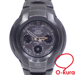 【中古】 カシオ 腕時計 G-SHOCK メンズ タフソーラー チタン GW-1700BTJ-1AJF 電波時計 ブラック 黒 ジーショック Gショック