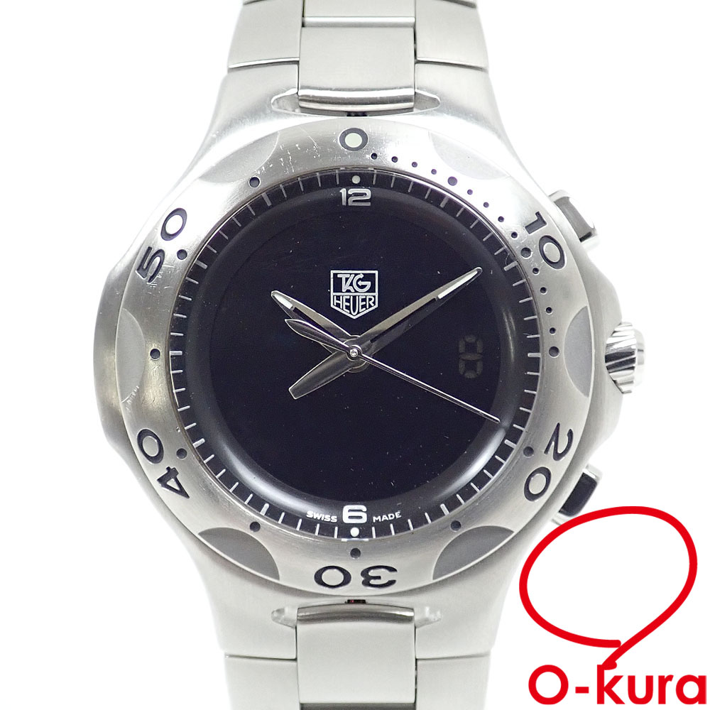 【中古】 タグホイヤー 腕時計 キリウム メンズ クォーツ SS CL111A 電池式