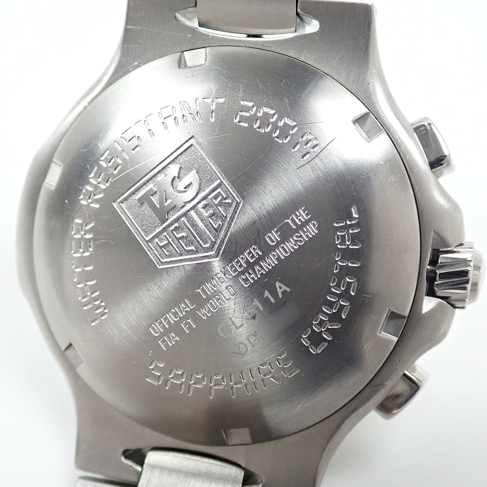 中古】 タグホイヤー 腕時計 キリウム メンズ クォーツ SS CL111A 電池