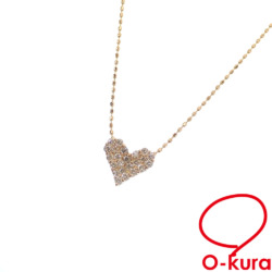 【中古】 ダイヤモンド ネックレス レディース K18PG 0.26ct 1.8g 18金 ピンクゴールド 750