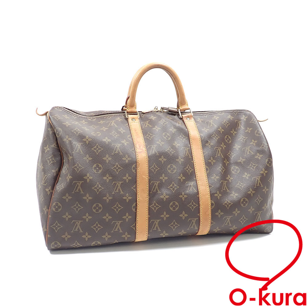 【中古】 ルイ・ヴィトン ボストンバッグ モノグラム キーポル 50 M41426 レディース メンズ 男女兼用 旅行 トラベル