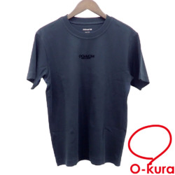 【中古】 コーチ Tシャツ レディース 長袖 コットン ブラック 黒 XSサイズ CP861 古着 アパレル トップス 洋服
