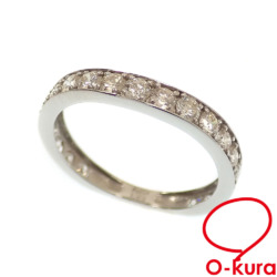 【中古】 ダイヤモンド リング レディース Pt950 15号 1.00ct 2.4g プラチナ 指輪